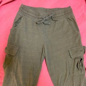 Olive green sweat pants!!